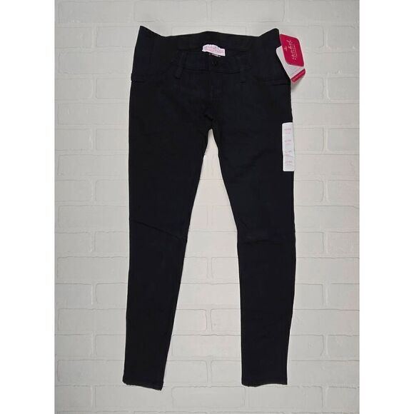 Isabel Maternity Black Side Panel Jeans 0/25 - Picture 1 of 3